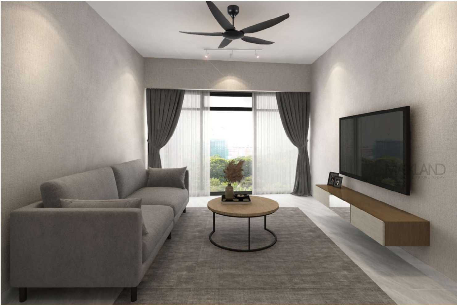 EatonResidence_TypeB_Living